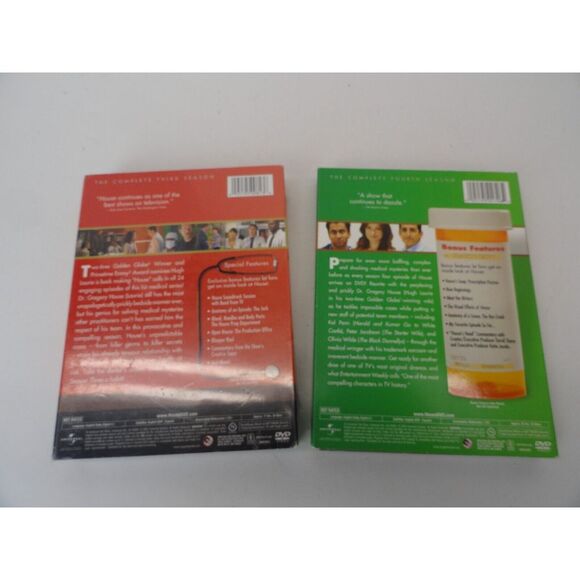 HOUSE MD - The Complete Third and Fourth (3RD & 4TH) Season DVD - Picture 2 of 4